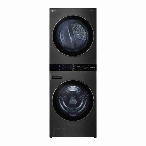 Torre de lavado y secado LG Washtower 22KG WK22BS6 Negro